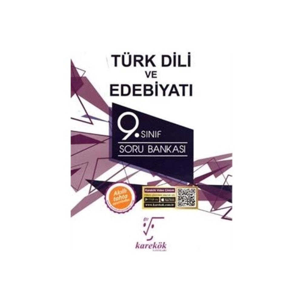 Karekök Yayınları 9. Sınıf Edebiyat Soru Bankası Türkçe Fiyatı