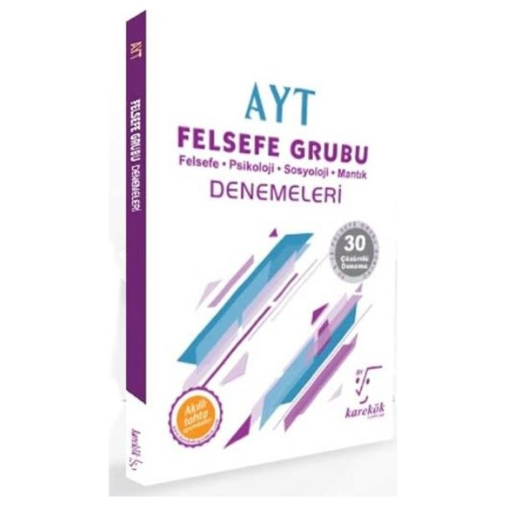Karekök Yayınları AYT Felsefe Grubu Denemeleri Kitabı Sosyal Bilgiler Fiyatı