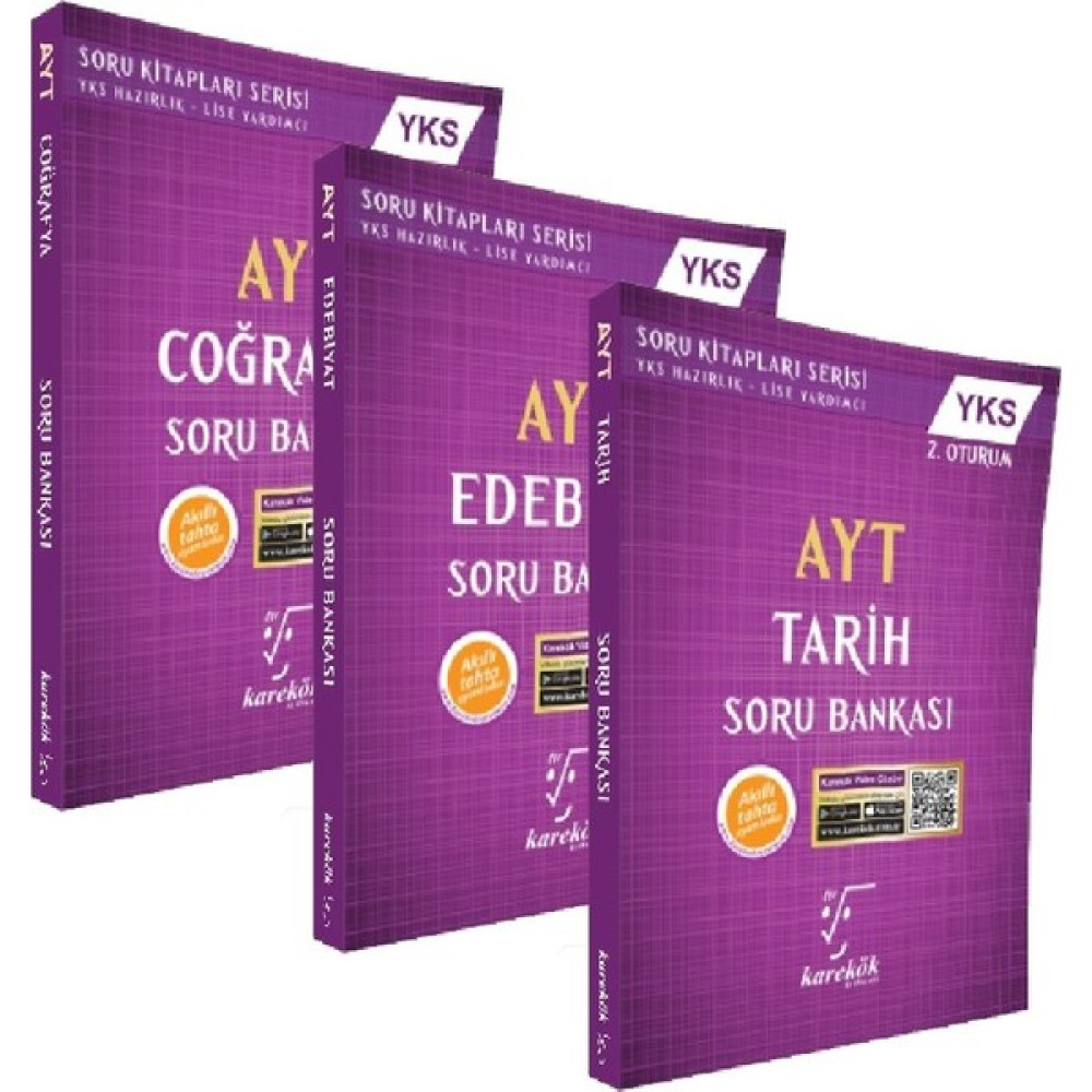Karekök Yayınları Ayt Sözel Soru Bankası Kazandıran Set Matematik Fiyatı