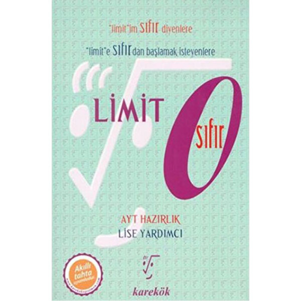 Karekök Yayınları Limit Sıfır Yeni Matematik Fiyatı