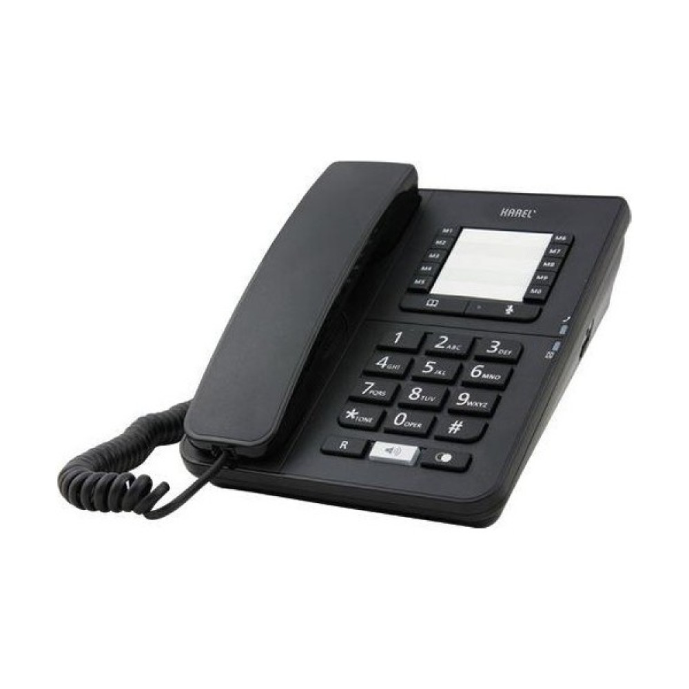 Karel Kablolu Masaüstü Tel Tm142 Siyah Tm-142 Telefon Fiyatı