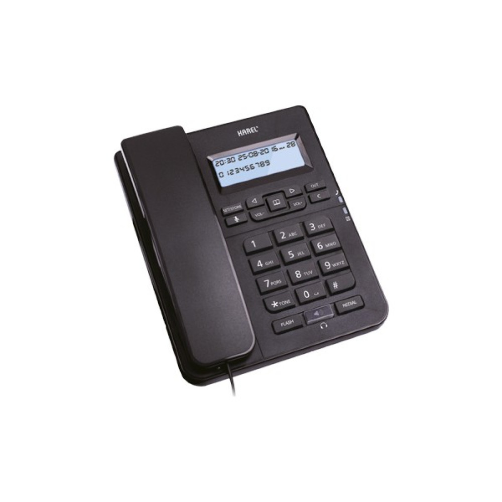 Karel TM-145 Masaüstü Telefon Siyah Telefon Fiyatı