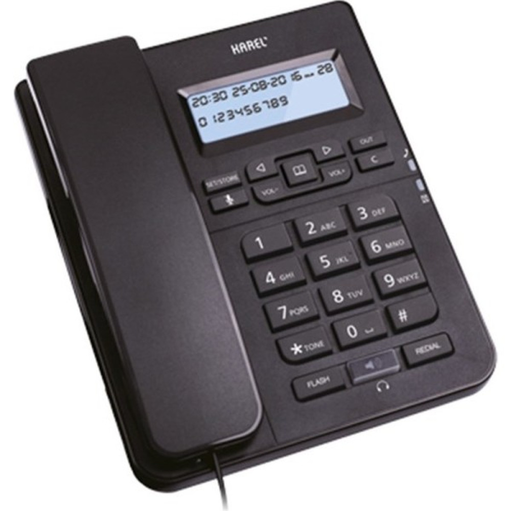 Karel TM145 Kablolu Telefon - Siyah Telefon Fiyatı