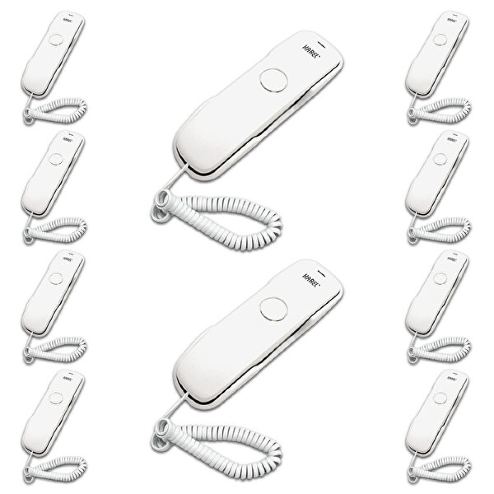 Karel Tm902 Kablolu Duvar Tipi Beyaz Analog Telefon 10 Adet Telsiz Telefon Fiyatı