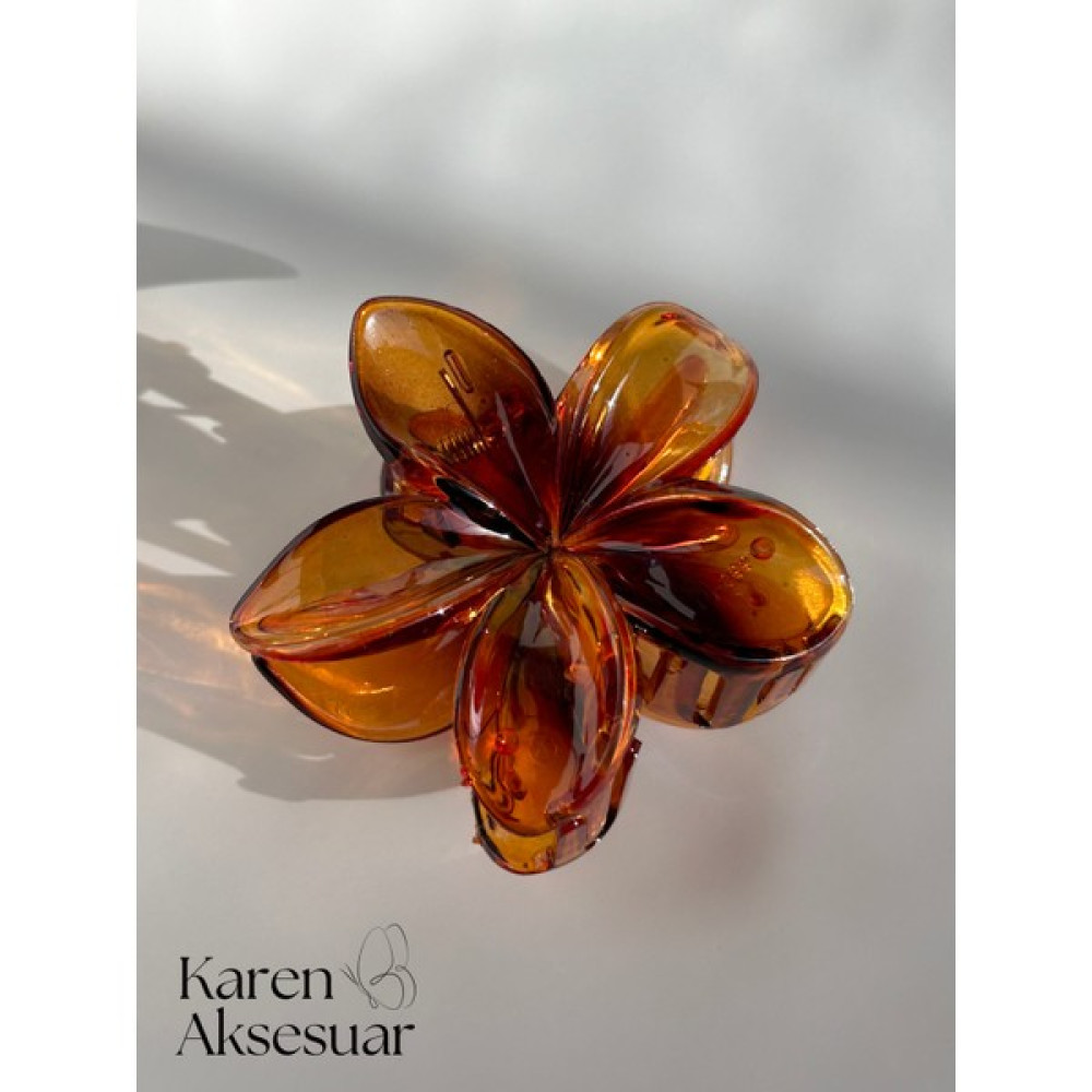 Karen Aksesuar Yeni Sezon Lotus Çiçeği Mandal Toka 8 cm Büyük Boy 1 Adet Pinterest Toka Hibiskus Toka - Acı Kahve Toka, Taç & Saç Bandı Fiyatı