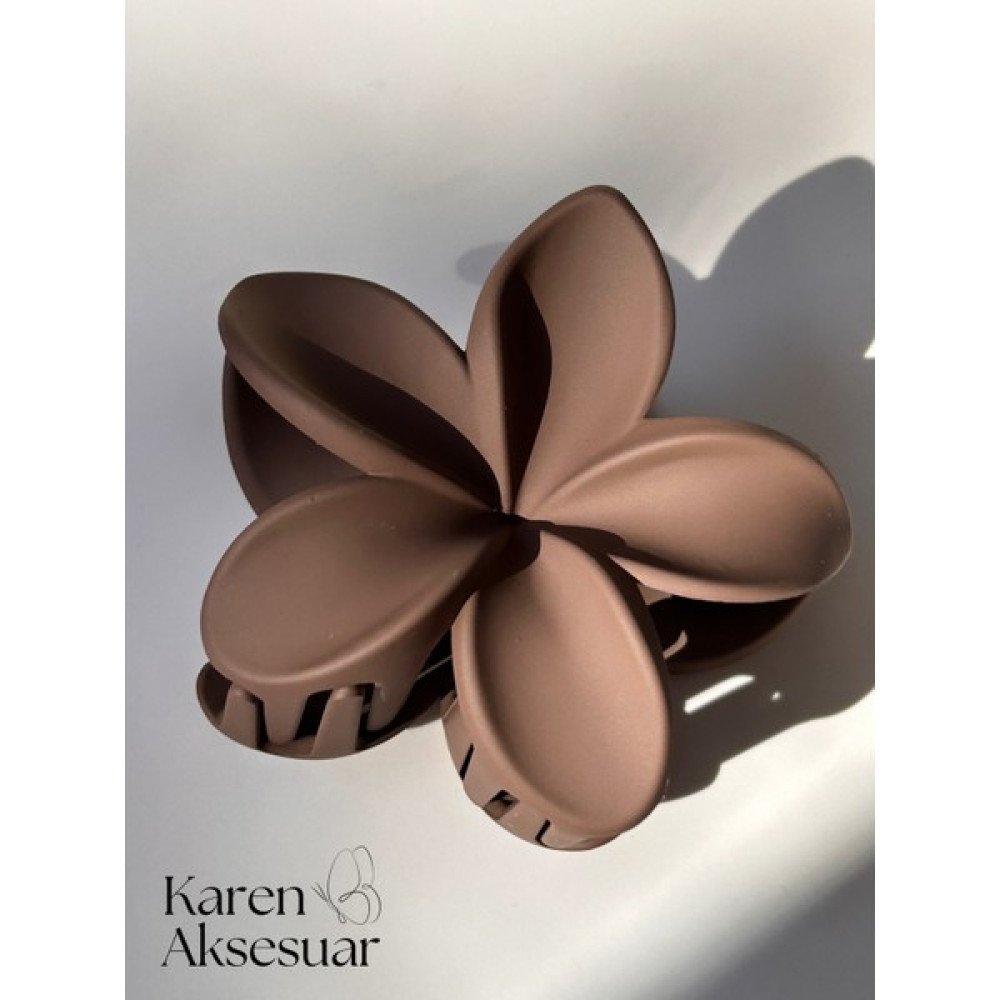 Karen Aksesuar Yeni Sezon Lotus Çiçeği Mandal Toka Büyük Boy 1 Adet Pinterest Toka Hibiscus Toka - Acı Kahve Toka, Taç & Saç Bandı Fiyatı