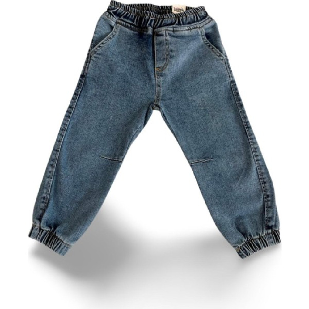 Karenimo Kids 2 - 10 Yaş Beli Lastikli Erkek Çocuk Kot Pantolon Erkek Çocuk Pantolon Fiyatı
