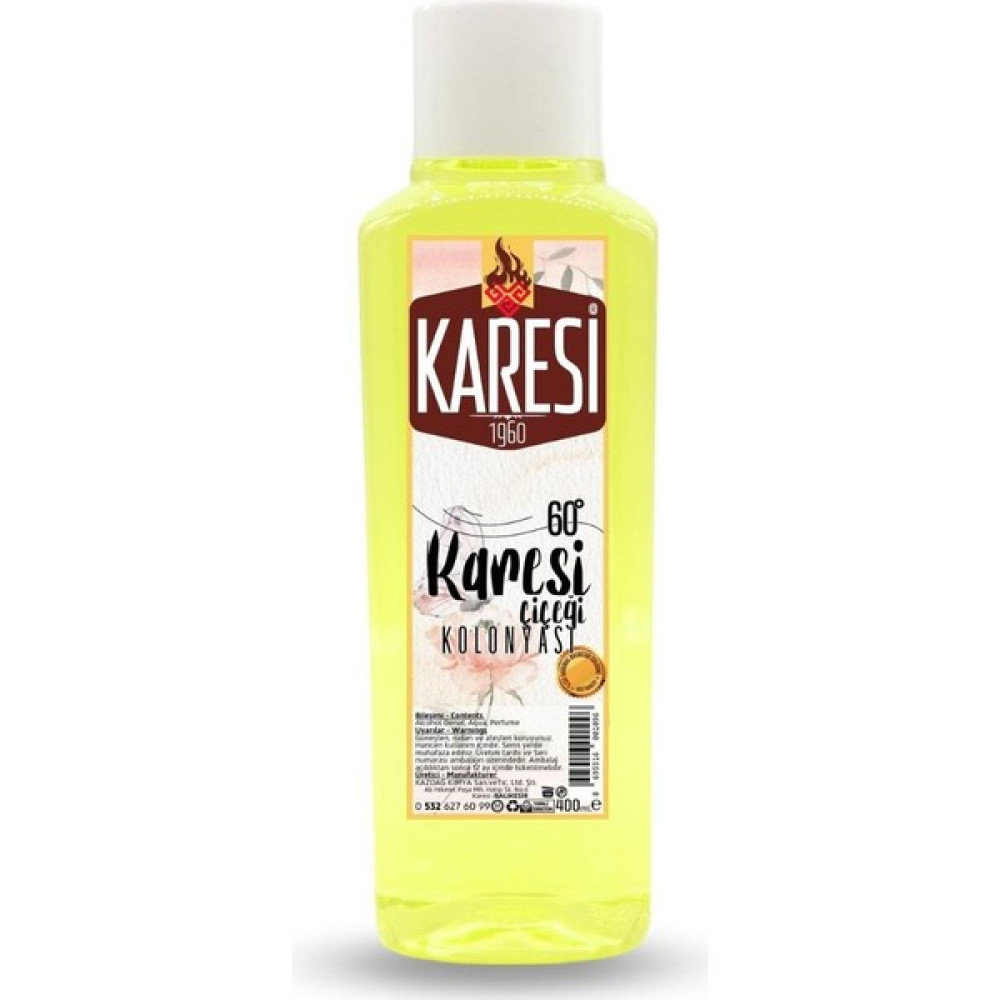 Karesi - Karesi Çiçeği Kolonyası - 400 ml Kolonya & Gülsuyu Fiyatı