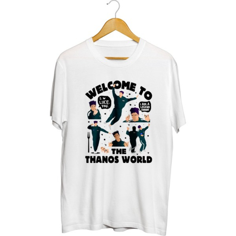 Karikatür Store Squid Game Thanos Baskılı Tişört Bayan T-shirt Fiyatı