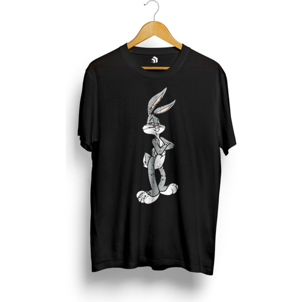 Karikaturstore Looney Tunes Bugs Bunny Vintage Baskılı Tişört Bayan T-shirt Fiyatı