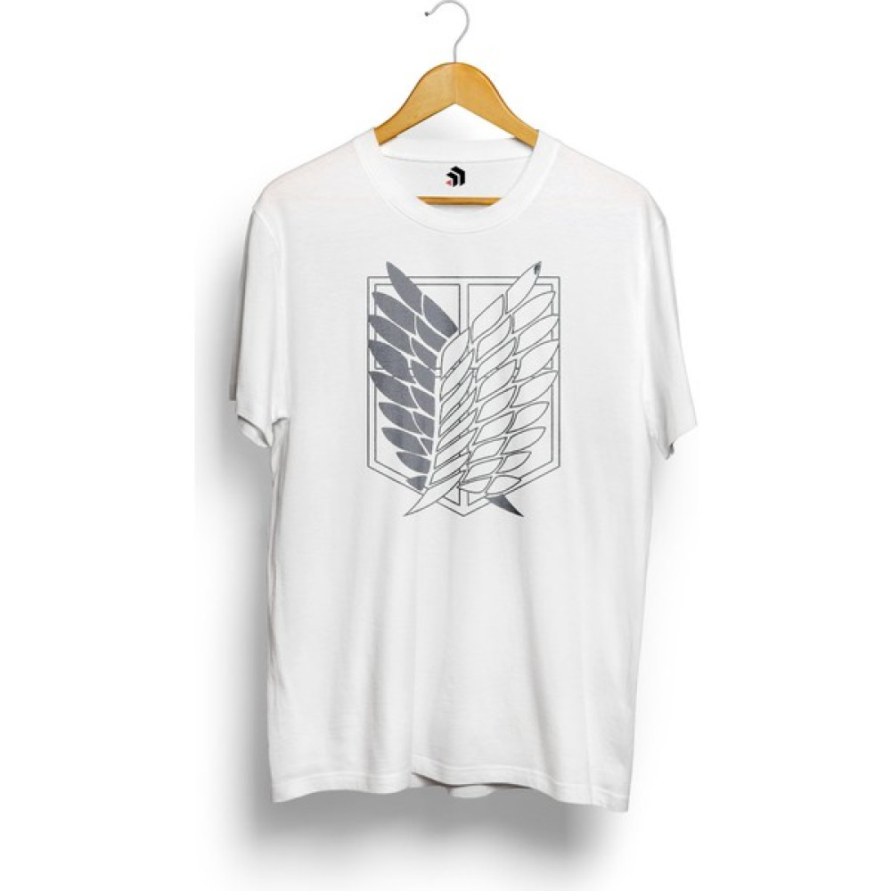 Karikaturstore Survey Anime Attack On Titan Baskılı Tişört Bayan T-shirt Fiyatı
