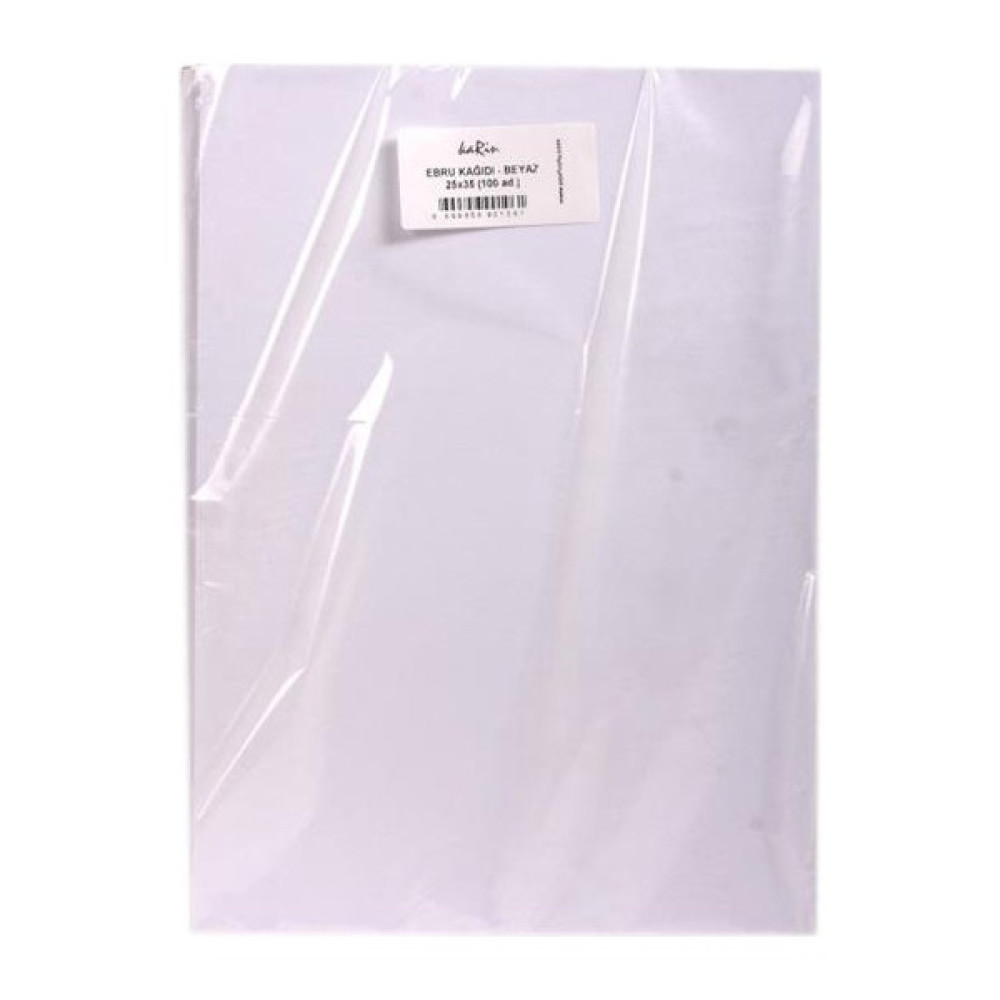 Karin Ebru Kağıdı 100'Lü 25X35Cm - Beyaz Yardımcı Malzeme Fiyatı