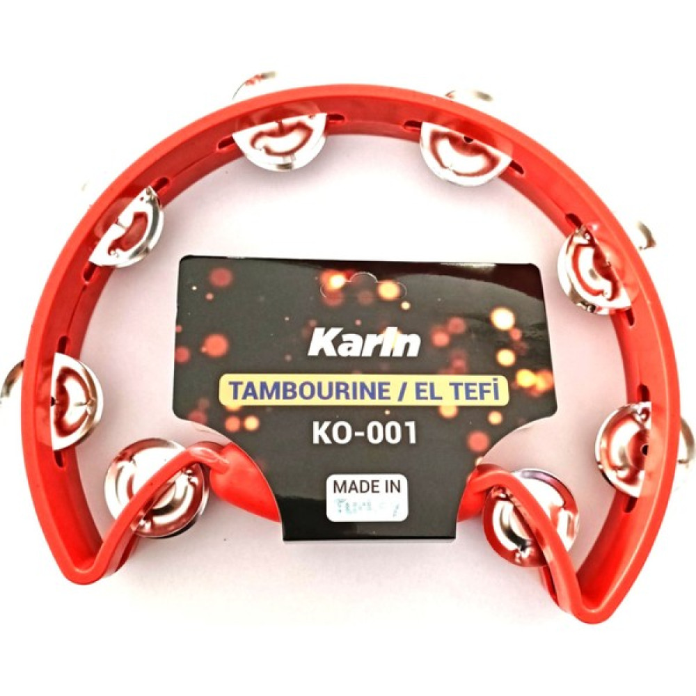 Karin SK-100OR Yarım Ay Tef 8 Zilli Vurmalı Çalgılar Fiyatı