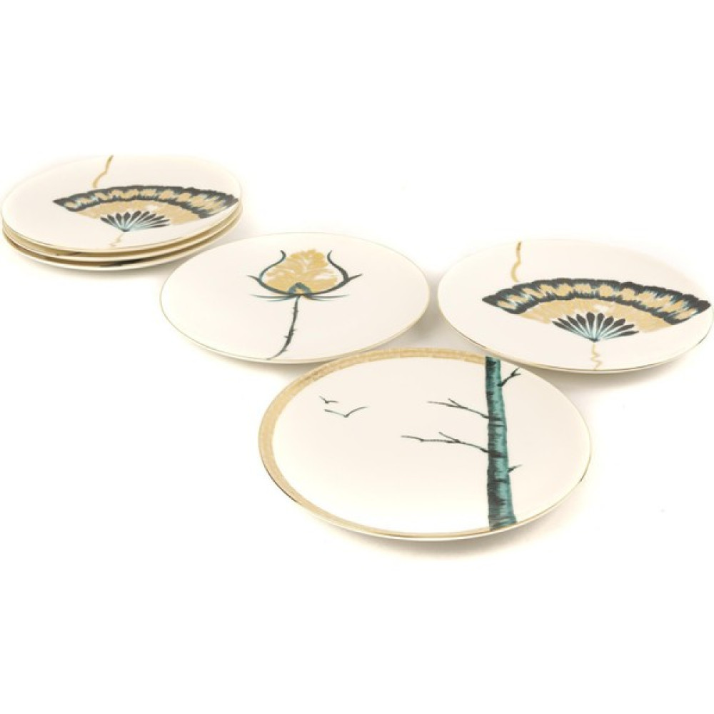 Karışık Grace 6 Lı Pasta Tabağı 20CM Mutfak Gereçleri Fiyatı