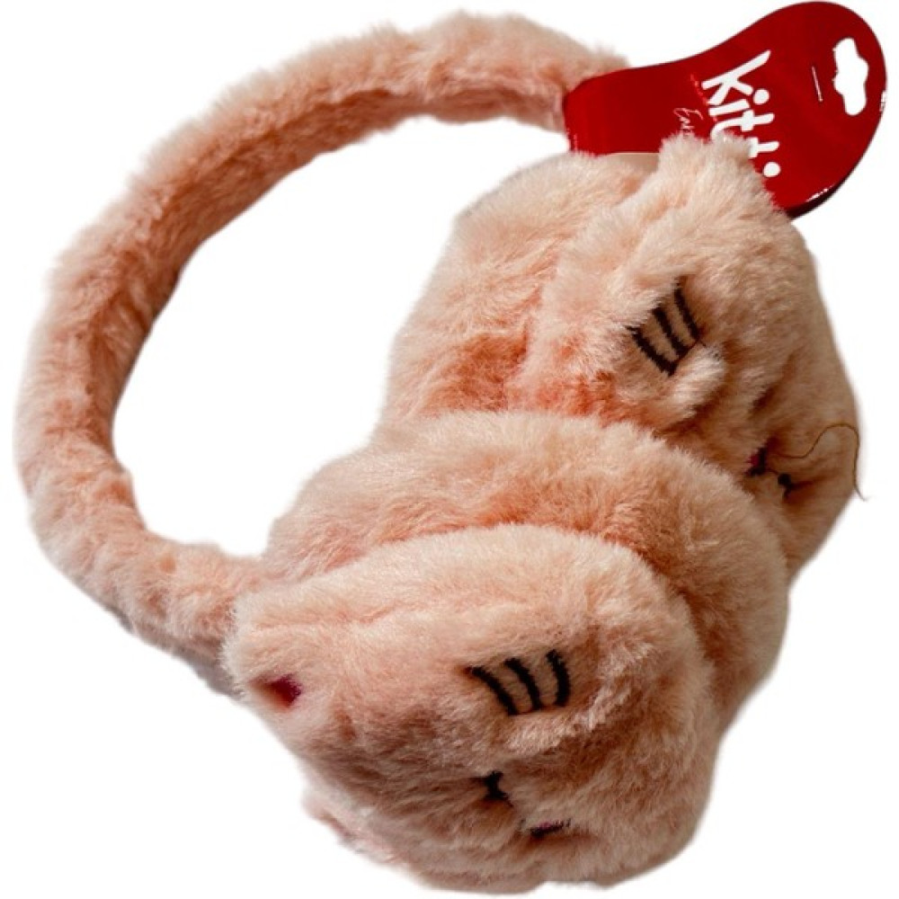 Karışık Kitti Çocuk Peluş Kulaklık 4-8 Yaş Pudra-4-8 Yaş Çocuk Kulaklığı Fiyatı