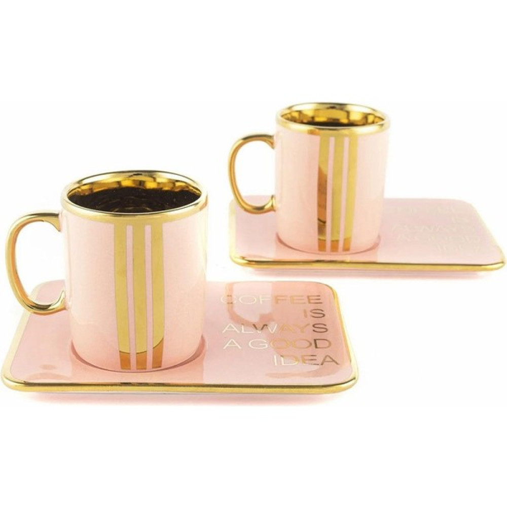 Karışık Pinky 2li Kahve Fincanı Fincan / Bardak / Kahve Takımı Fiyatı