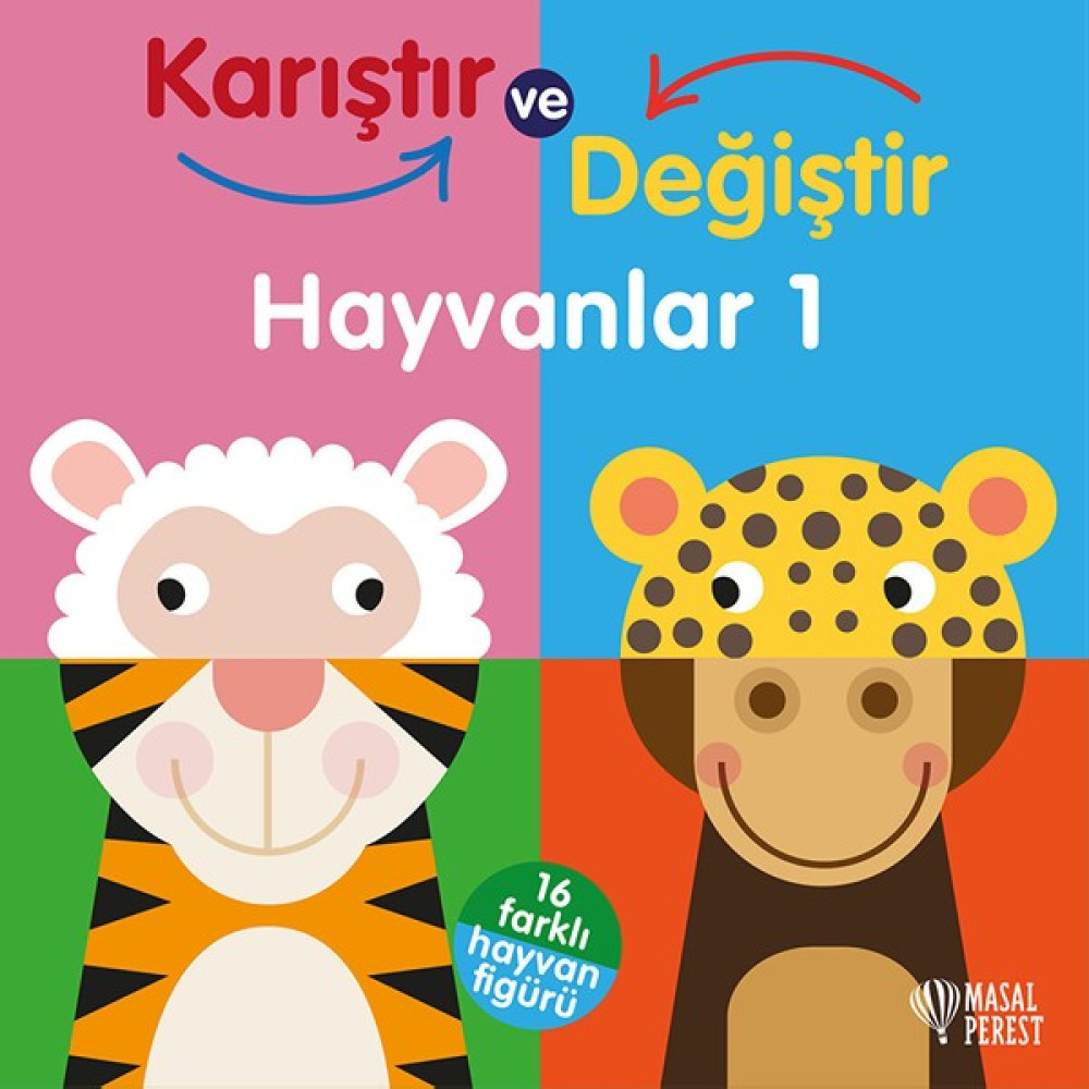 Karıştır Değiştir – Hayvanlar 1 Çocuk Masal Fiyatı