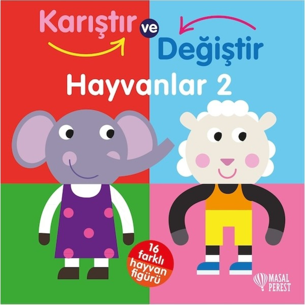 Karıştır Değiştir – Hayvanlar 2 Çocuk Masal Fiyatı