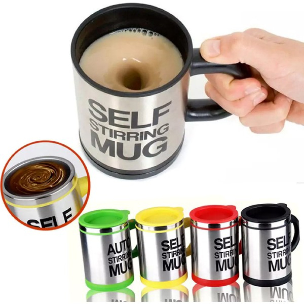 Karıştırıcı Self Mug Kupa Bardak - Gri Yazıcılar Fiyatı