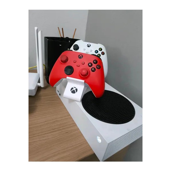 Kariyer Xbox Kumanda Standı – Çiftli Dual Gamepad Tutucu 3D Baskı Oyun Aksesuarı - Beyaz TV Aksesuarları Fiyatı