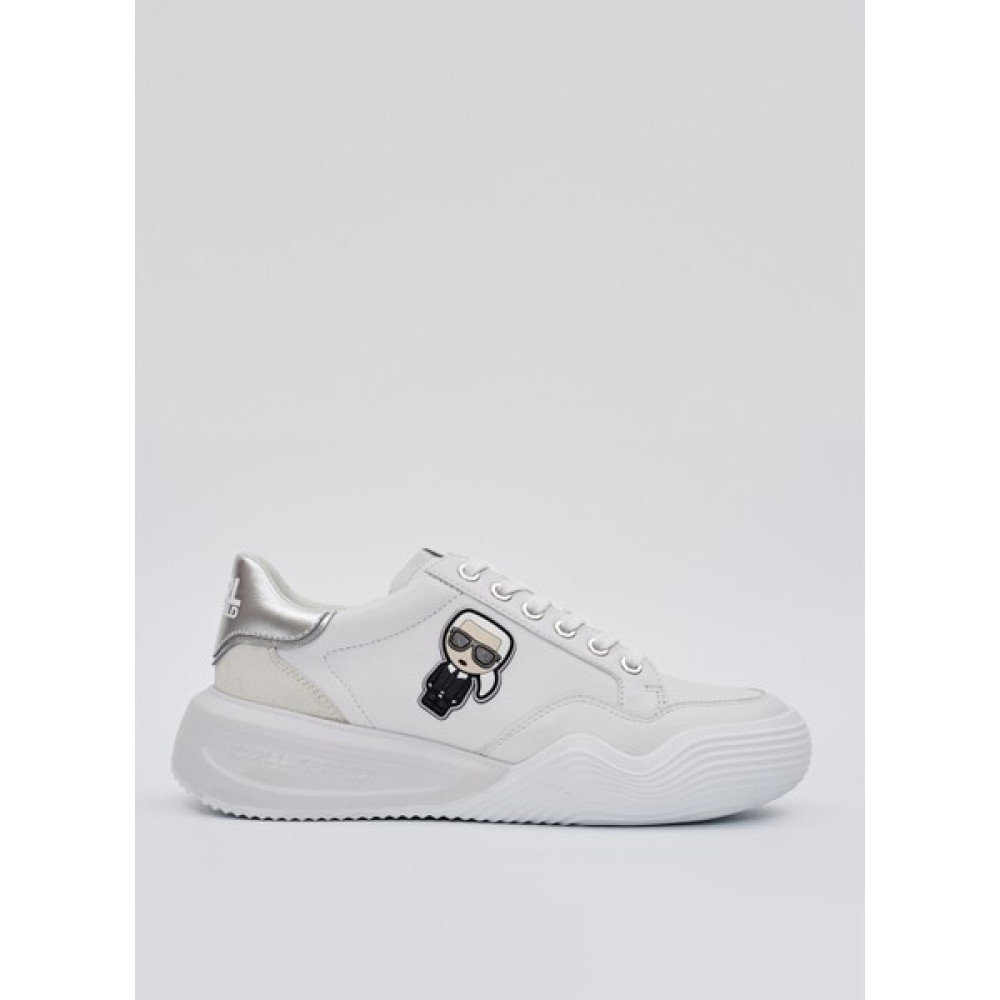 Karl Lagerfeld Beyaz Kadın Deri Sneaker KL62830 Spor Ayakkabı Fiyatı