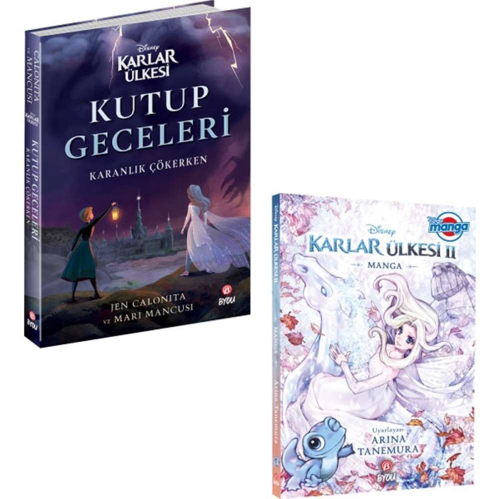 Karlar Ülkesi Kutup Geceleri + Manga 2 Kitap Set Çizgi Roman Fiyatı