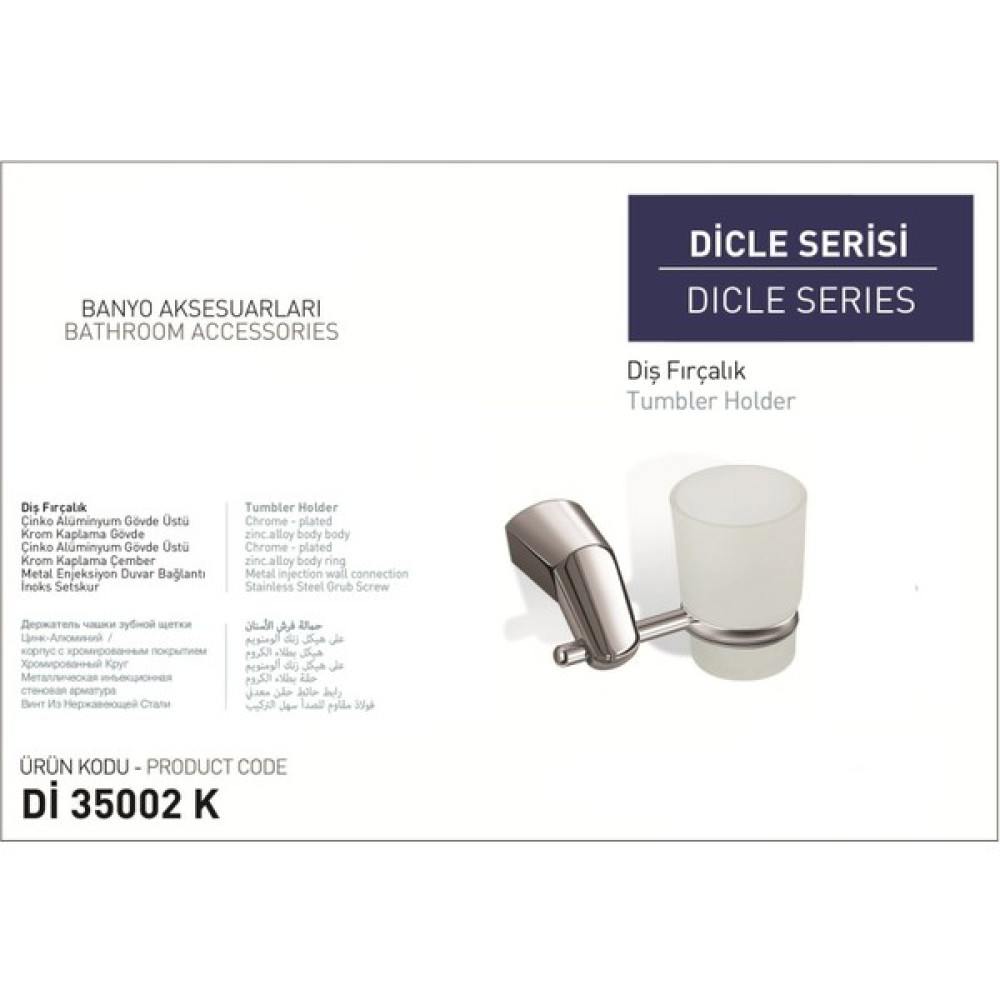 Karlim Dicle Krom Diş Fırçalık Di 35002-K Oto Boyaları Fiyatı