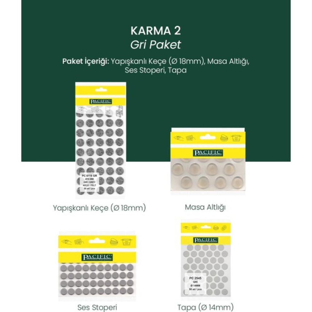 Karma 2 Gri Paket Oto Boyaları Fiyatı