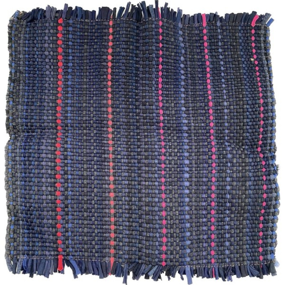 Karmat 4'lü Penye Örme Oto Kilim - Lacivert Oto Koltuk Minderi Fiyatı