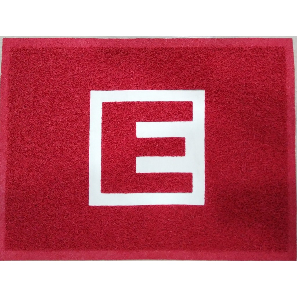 Karmat E Logolu Paspas, Eczane Kapı Önü Paspası, Paspas, 60*80 - Kırmızı - 60 x 80 cm Araca Özel Paspaslar Fiyatı