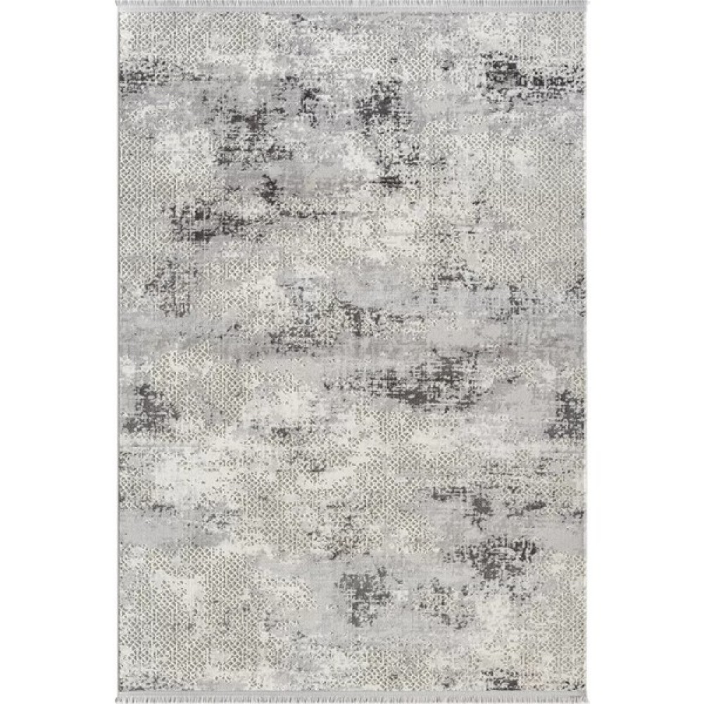 KARMEN HALI Tokyo 1701 Halı - 78 x 150 cm - Açık Gri Salon Halısı Fiyatı