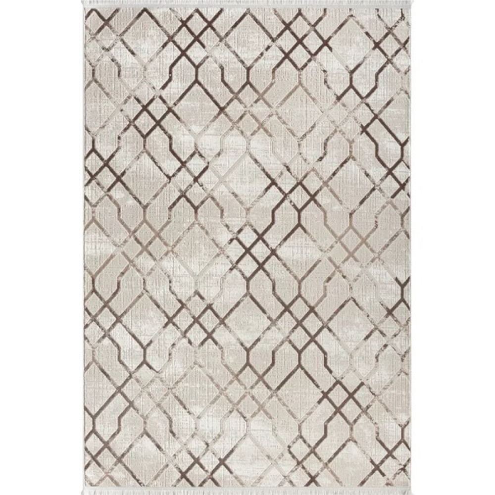 KARMEN HALI Tokyo 1754 Halı - 78 x 150 cm - Açık Bej Salon Halısı Fiyatı