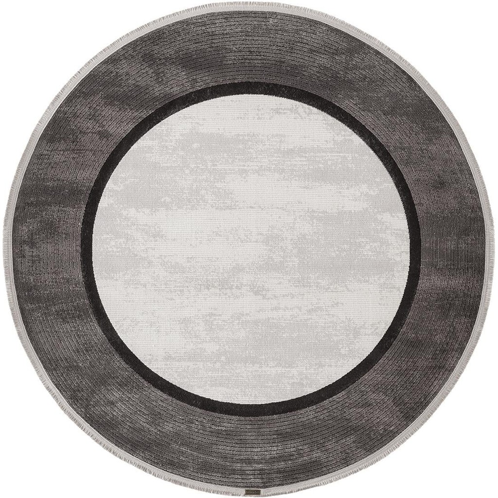 Karmen Halı Trend 4101 Gri Yuvarlak Akrilik Pamuk Yumuşak Modern Mutfak Yatak Odası Salon Oturma Odası Halısı - Gri - Koyu Gri - 160 x 160 cm SSD / Solid State Drive Fiyatı