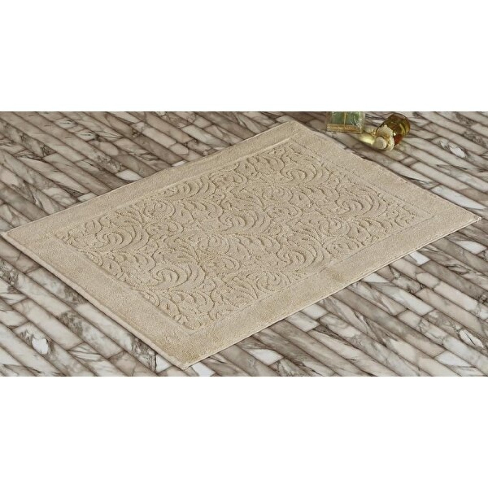 Karna Home Esra Pamuk Banyo Paspası 50 x 70 cm - Bej Ayak Havlusu Fiyatı