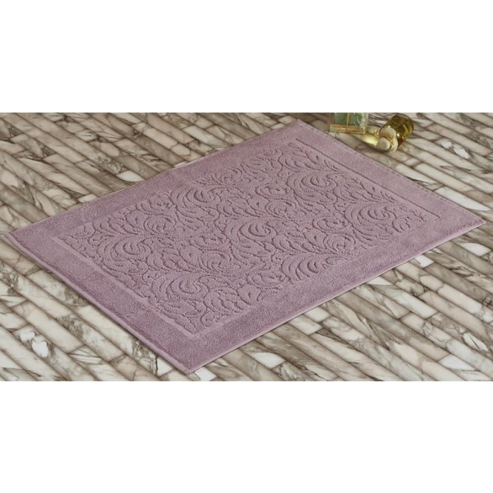 Karna Home Esra Pamuk Banyo Paspası 50 x 70 cm - Gül Kurusu Ayak Havlusu Fiyatı