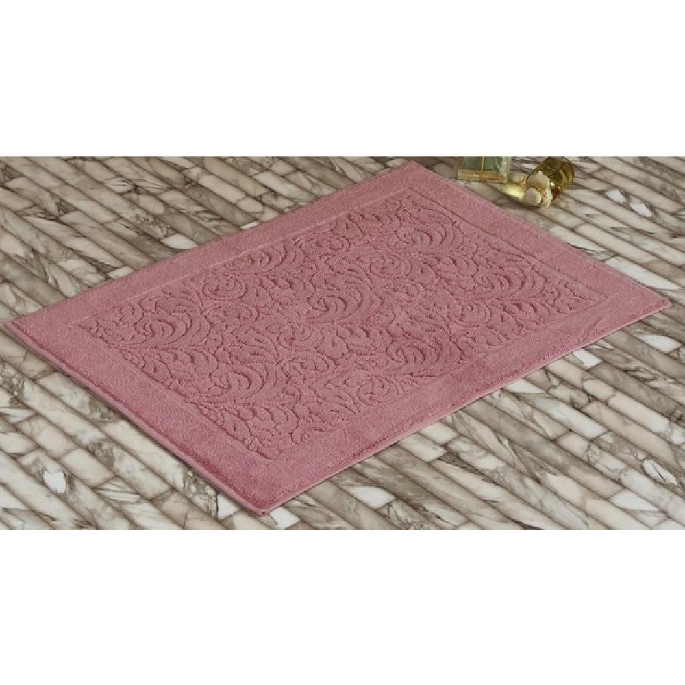 Karna Home Esra Pamuk Banyo Paspası 50 x 70 cm - Pembe Ayak Havlusu Fiyatı