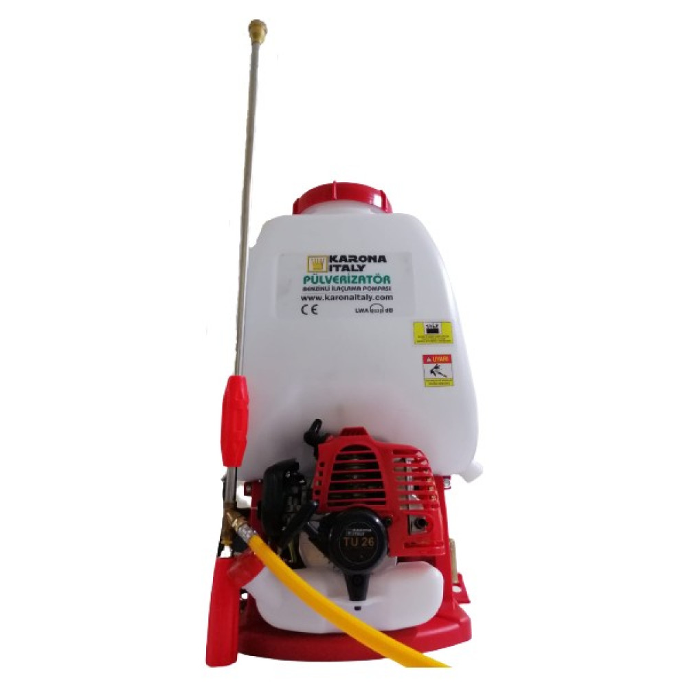 Karona Italy Benzinli Püskürtme Makinesi 25LT İlaçlama Makinesi Fiyatı