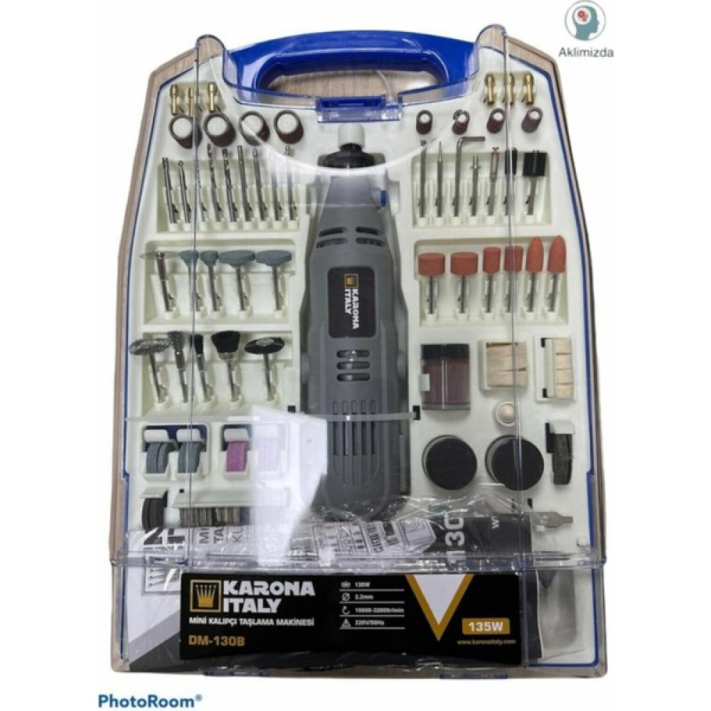 Karona Italy DM-130B Mini Kalıpçı Taşlama Tezgahı Elektrikli El Aletleri Fiyatı