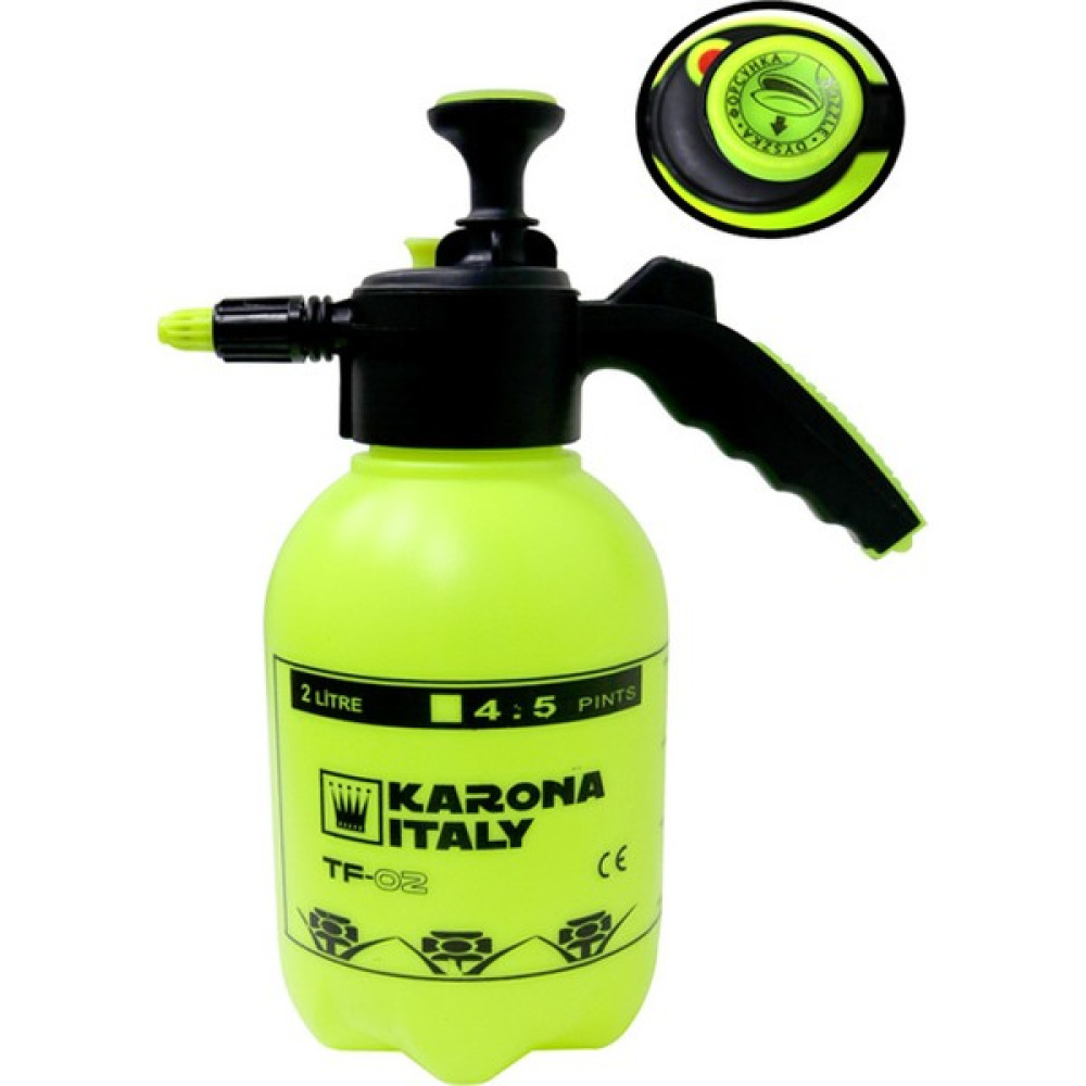 Karona Italy Ilaç Pompası 2 Litre Sarı İlaçlama Makinesi Fiyatı