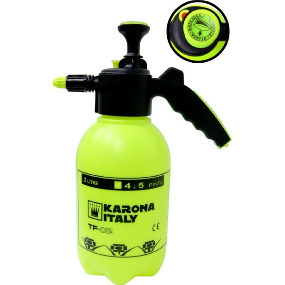 Karona Italy Mekanik Püskürtme Pompası 2 Litre İlaçlama Makinesi Fiyatı