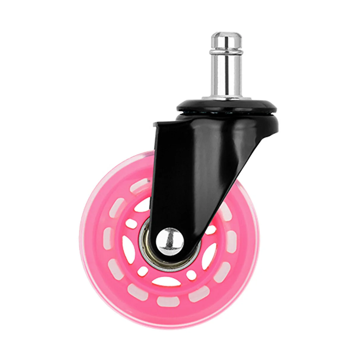 Karr Gaming S-wheels Motion Silikon Oyuncu Koltuğu Tekeri 75mm - Pembe | Ofis Koltuk Tekeri | Ultra Sessiz Sandalye Tekeri Koltuk Fiyatı