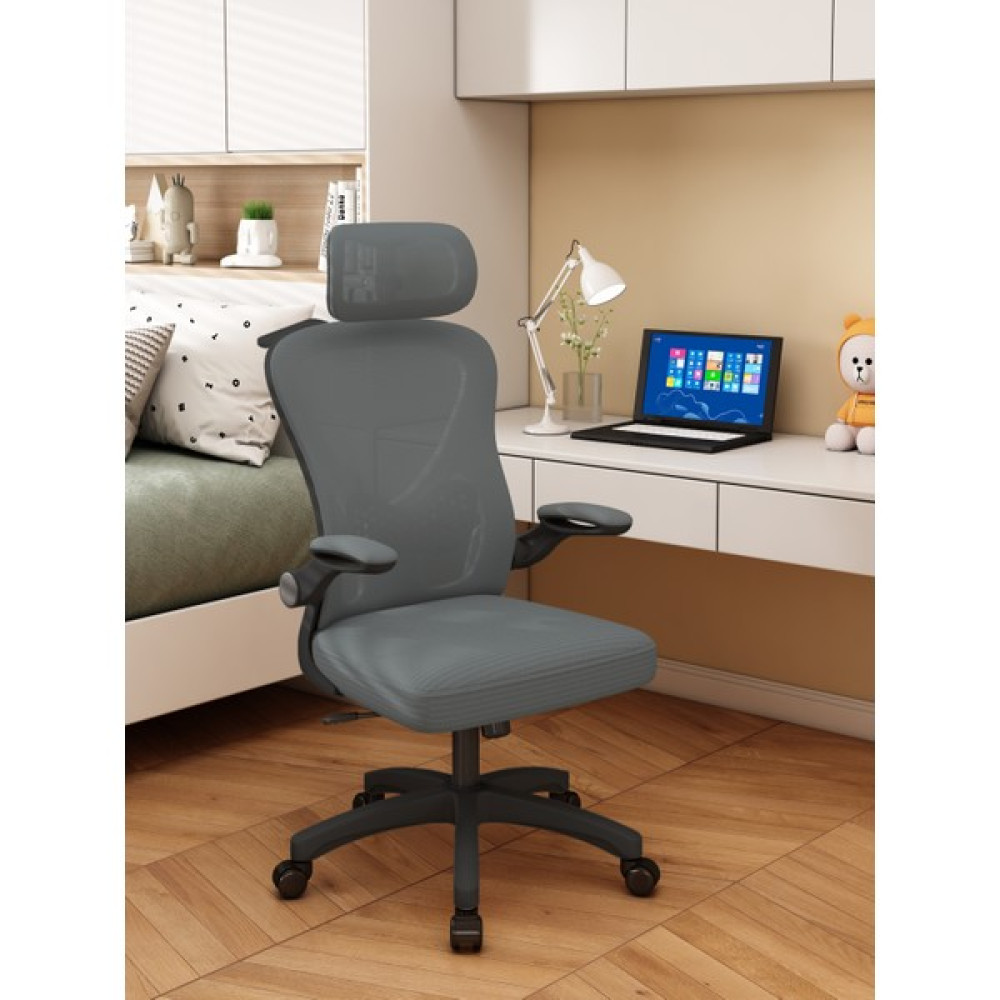 Karr Office Ofis Sandalyesi | Ergonomik Çalışma Sandalyesi | Ofis Koltuğu | 4-D Boyun Desteği | Ayarlanabilir Bel Desteği - Siyah Ofis Koltukları Fiyatı