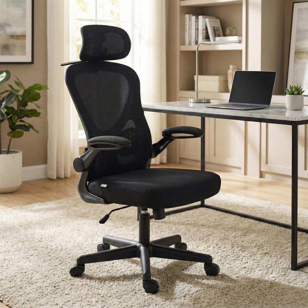 Karr Office Oslo Ergonomik Çalışma Sandalyesi - Siyah Standart Sandalye Fiyatı