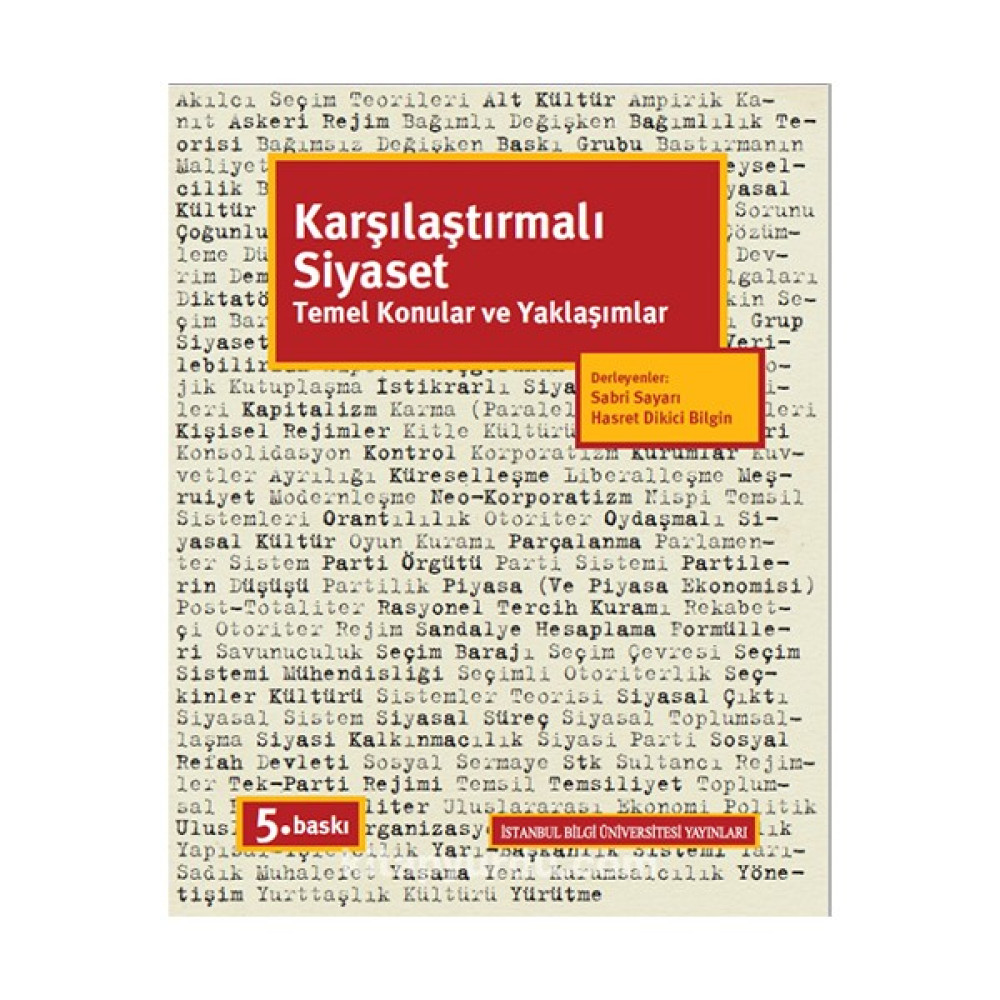 Karşılaştırmalı Siyaset Temel Konular ve Yaklaşımlar - Derleme İnceleme Kitapları Fiyatı