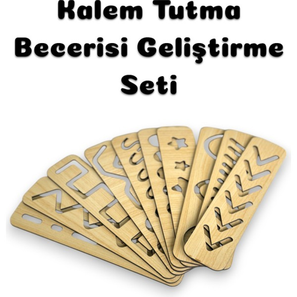 Karter İnovasyon Çizgi Çalışması Kalem Tutma Becerisini Geliştiren Set 10'lu Çizgi Çalışması - Ahşap Oto Boyaları Fiyatı