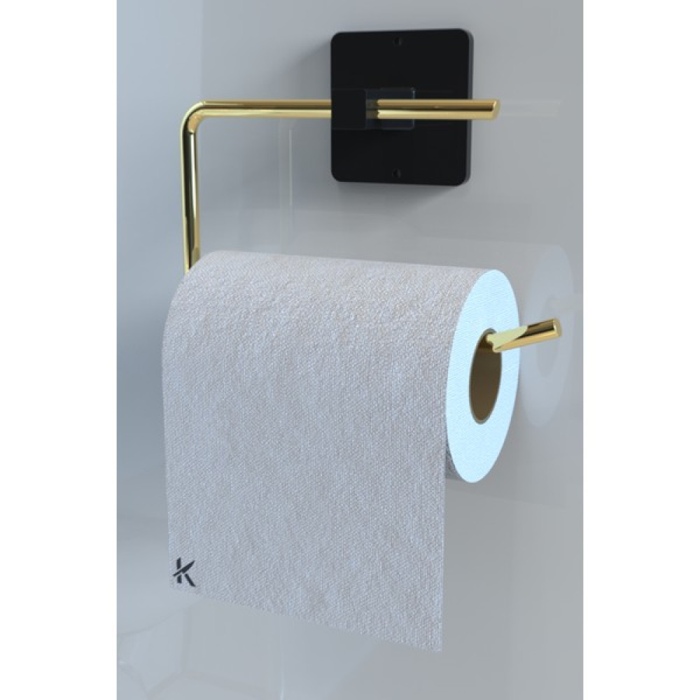 Karteya Yapışkanlı Gold Tuvalet Kağıdı Tutacağı Tuvalet Wc Kağıtlık Tuvalet Kağıtlığı Fiyatı