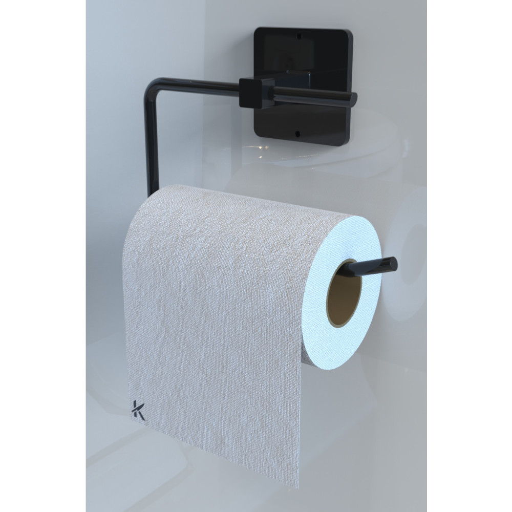 KARTEYA Yapışkanlı Siyah Tuvalet Kağıdı Tutacağı/tuvalet Wc Kağıtlık Tuvalet Kağıtlığı Fiyatı
