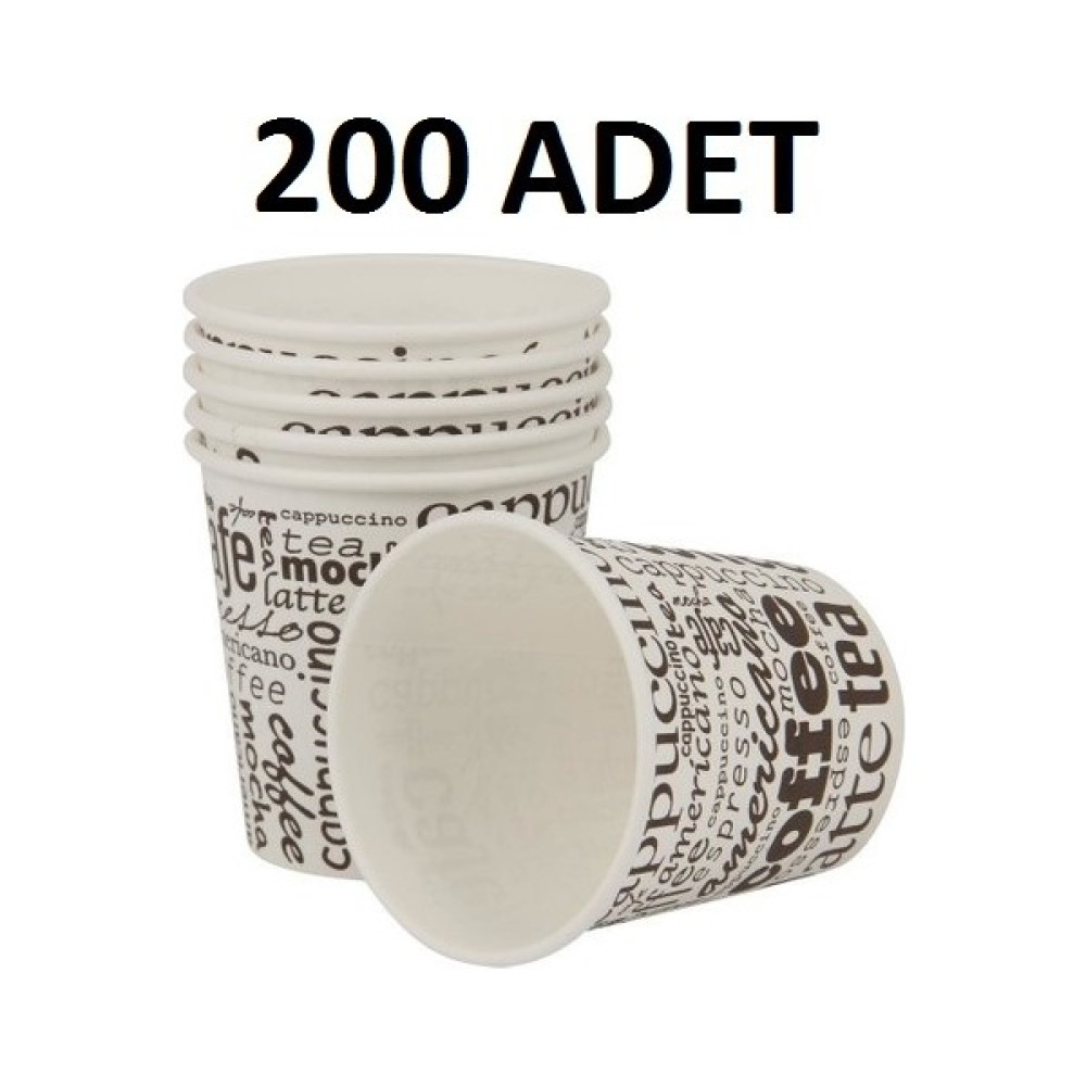Karton Bardak 4 Oz 200'LÜ Mutfak Sarf Malzemeleri Fiyatı