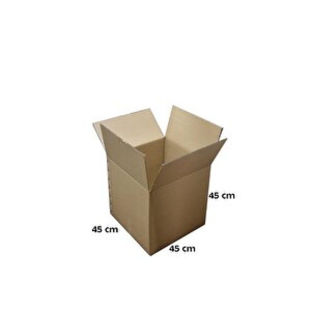 Kartons Karton Koli - 45 X 45 X 45 Cm - Esmer - 10 Lu Paket Nalburiye & Hırdavat Fiyatı