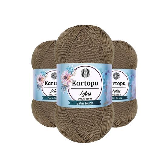 Kartopu K833 100 gr Vizon Lotus El Örgü İpi